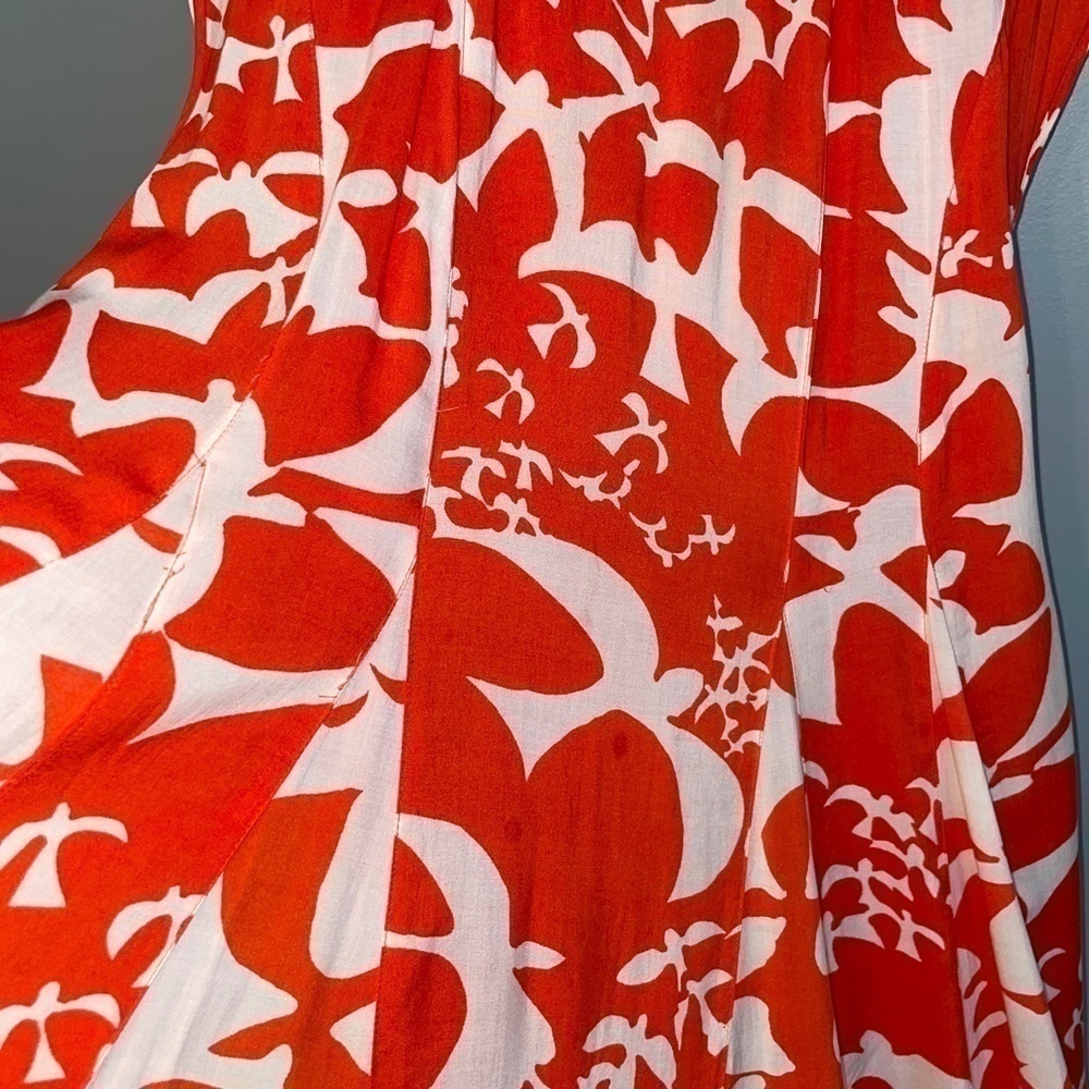 Anthropologie Maeve Indiga Bird Print Lined Swing Dress Size XS - Picture 5 of 12